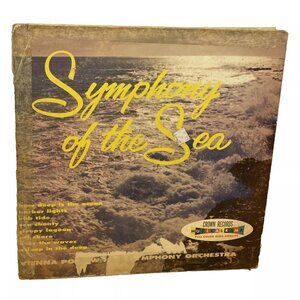 Symphony Of The Sea (Vinyl, 1958) Crown Records CST 116 Good+ RED VINYL LP